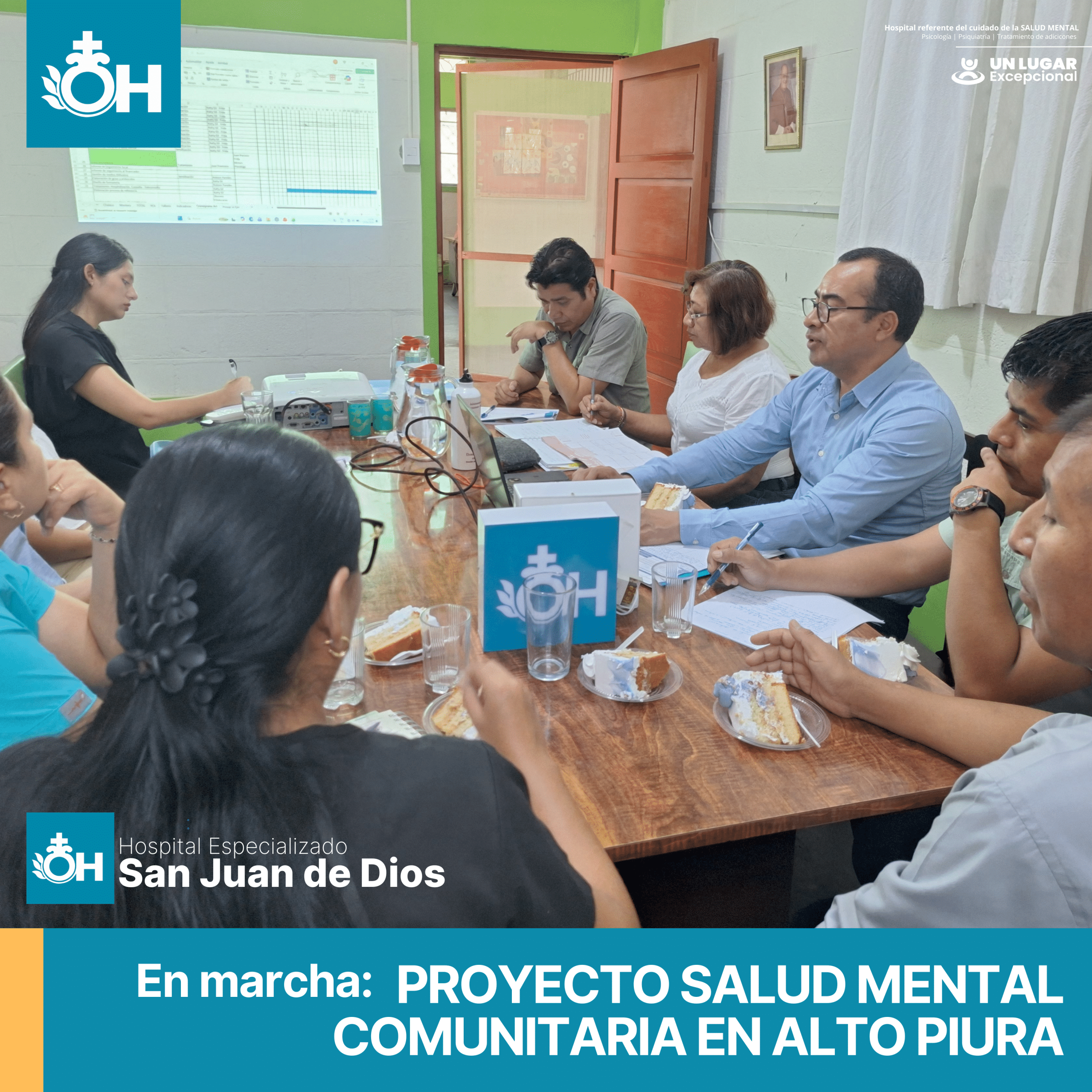 Hospital Especializado San Juan de Dios lidera proyecto solidario de salud mental comunitaria en el Alto Piura este 2026