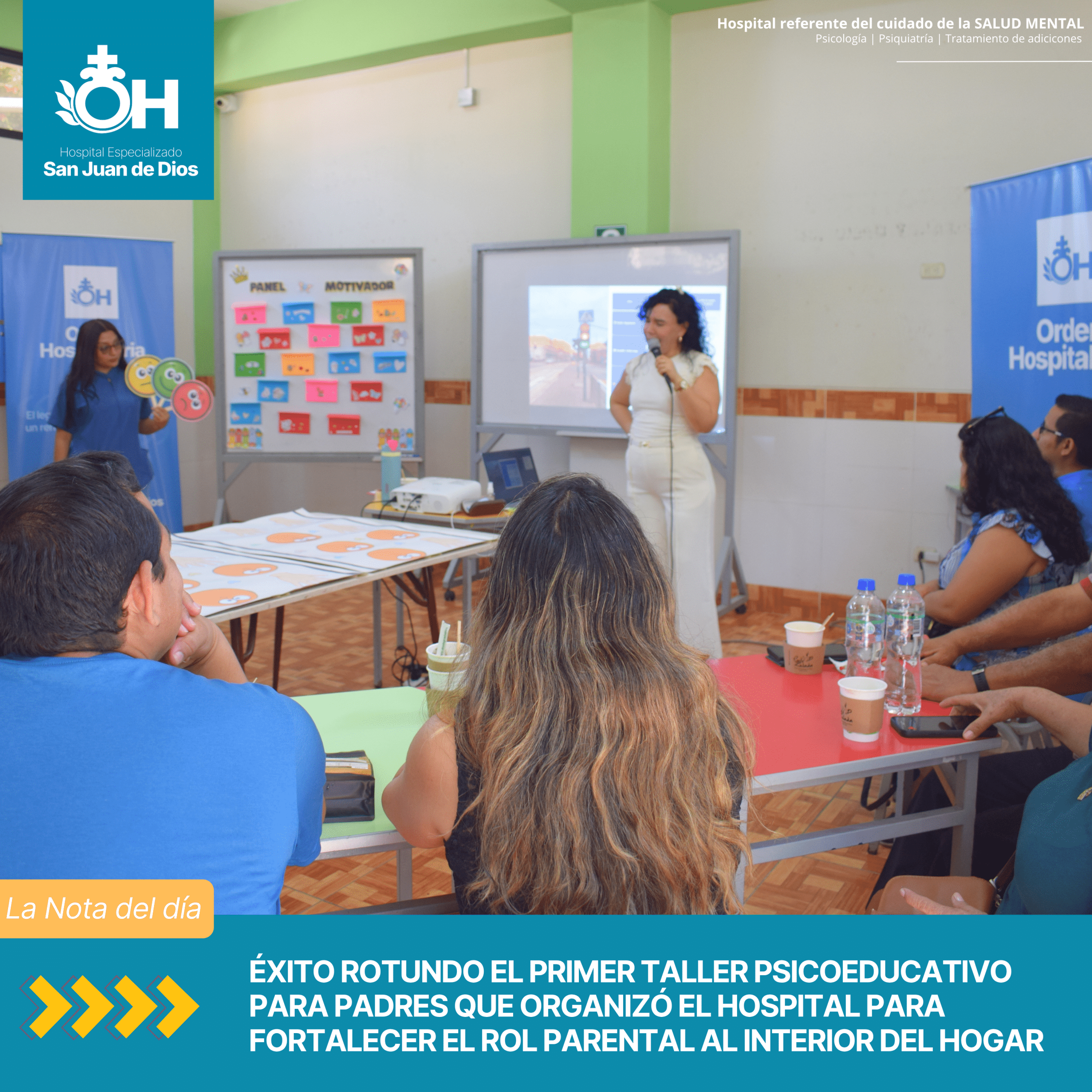 Éxito del Taller Psicoeducativo “Encuentro para Padres”