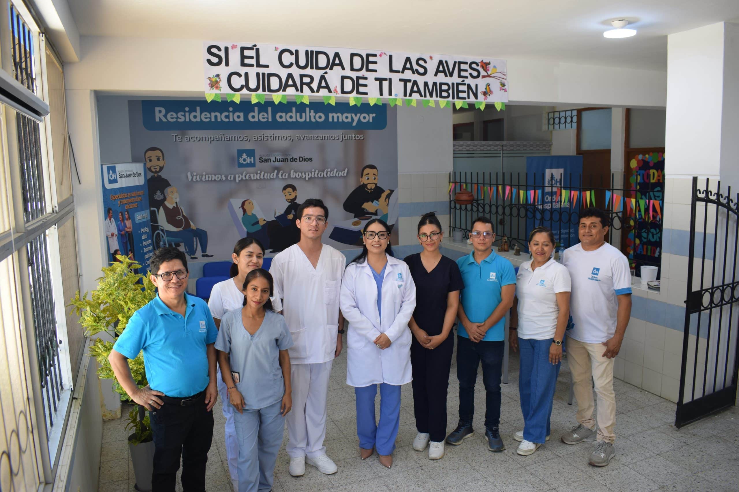 Hospital San Juan de Dios implementa centro de día para adultos mayores en Piura (Centro gerontológico)