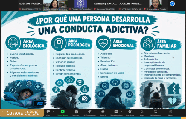 Hospital Especializado San Juan de Dios Piura 10 Promoviendo el bienestar emocional: Especialista en manejo de conductas psicoadictivas imparte conferencia magistral sobre salud mental y prevención de adicciones